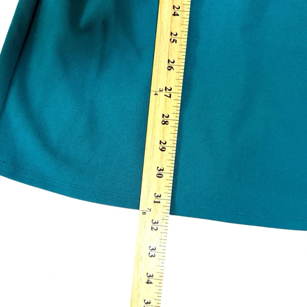 Envy Teal Bell Sleeve Dress NWT - Picture 3 of 8